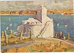 Huer's House Newquay Vintage Postcard