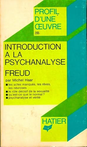 Introduction ? la psychanalyse - Sigmund Freud