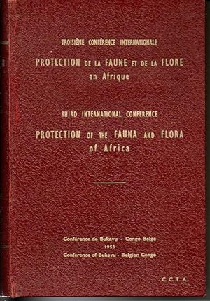 Comptes rendus de la troisième conférence internationale pour la protection de la faune et de la ...