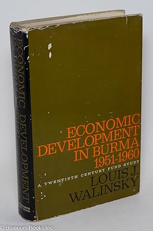 Economic Development in Burma 1951-1960