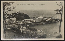 Ilfracombe Pier Lantern Hill Postcard
