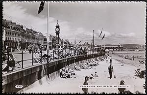 Weymouth Esplanade 1960 Dorset Postcard