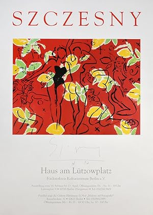 Szczesny. 1997 [Signiertes Original-Plakat, Offsetdruck / signed original poster, offsetprint].