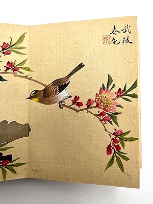 Livre de fleurs et d'oiseaux