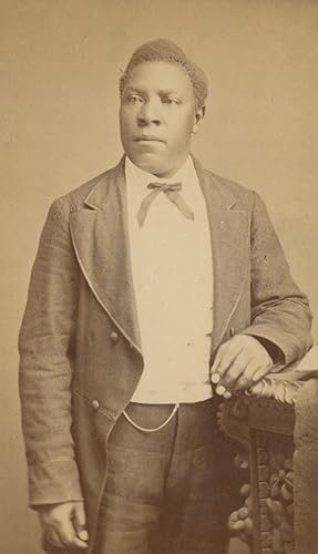 Carte-de-Visite Portrait of an African-American Man, Richmond, c. 1870s