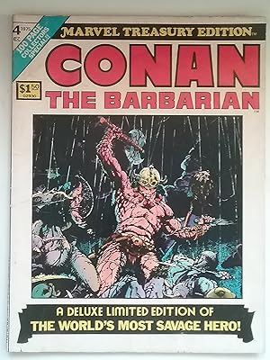 Marvel Treasury Edition #4 Four - Conan The Barbarian