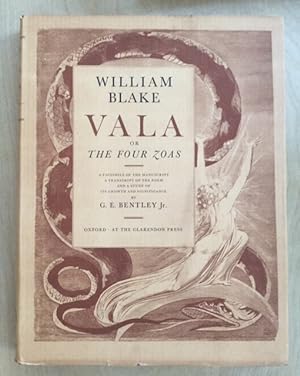 Vala or The Four Zoas: A Facsimile of the Manuscript, a Transcript of the Poem, and a Study of it...