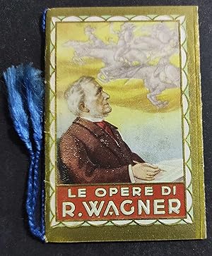 Calendario/Calendarietto Pubblicitario - Le Opere di R. Wagner - 1942
