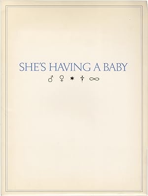She's Having a Baby (Original press kit for the 1988 film)