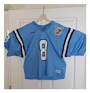 Johns Hopkins "Throwback" Lacrosse Jersey, Worn by Kyle Dowd in 100th Game Between Maryland and J...
