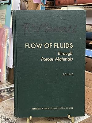 Flow of Fluids through Porous Materials (Reinhold Chemical Engineering Series)