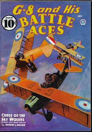 G-8 AND HAS BATTLE ACES: July 1936 (reprint)("Curse of The Sky Wolves") #34