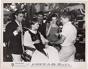 East of Eden (Original photograph of James Dean, Julie Harris, and Raymond Massey on the set of t...