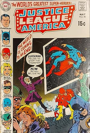 Justice League Of America, No.80, May 1970