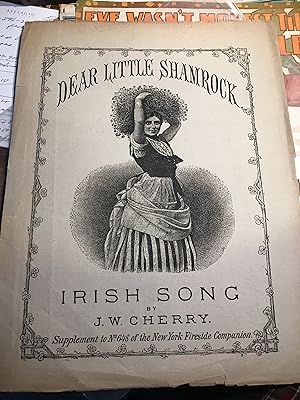 Dear Little Shamrock. Illustrated Sheet Music