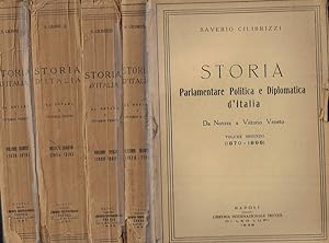Storia parlamentare politica e diplomatica d'Italia Vol. II-III-IV-V
