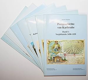 Postgeschichte von Karlsruhe. I. Vorphilatelie 1490-1851. - II. Großherzugtum Baden 1851-1871 - E...