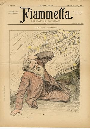 FIAMMETTA. Ebdomadario illustrato. Anno 1. N. 24. Domenica 11 ottobre 1896.