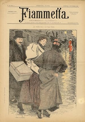 FIAMMETTA. Ebdomadario illustrato. Anno 1. N. 28. Domenica 8 novembre 1896.