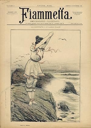 FIAMMETTA. Ebdomadario illustrato. Anno 1. N. 31. Domenica 29 novembre 1896.
