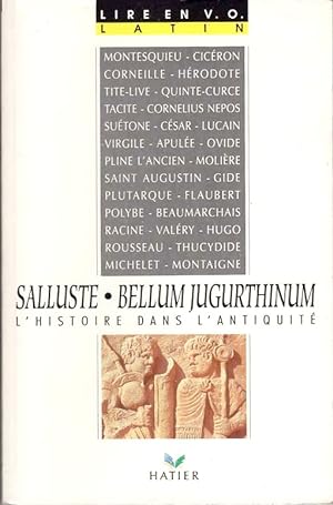 Salluste - Bellum Jugurthinum. L'histoire dans l'antiquité. Livre de l'élève et guide pédagogique