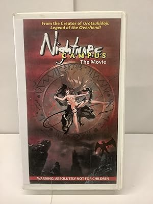 Nightmare Campus, The Movie VHS