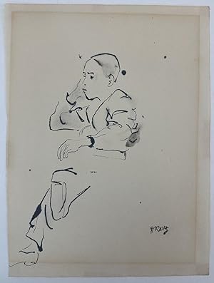 UNTITLED PORTRAIT IN INK