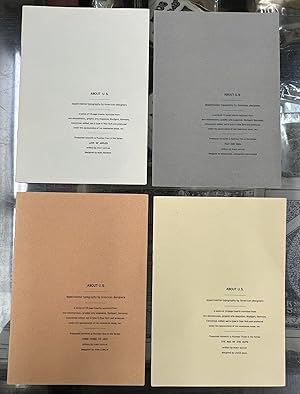 About U.S. - Experimental Typography by American Designers, 4 Vol. Set