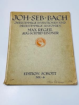 Joh. Seb. Bach : Klavierwerke, Band IV - 15 Zweistimmige Inventionen und 15 dreistimmige Sinfonien