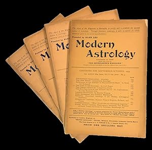Modern Astrology / The Astrologer's Magazine. 4 issues from 1932-35