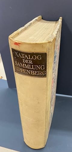 KATALOG DER SAMMLUNG KIPPENBERG. GOETHE-FAUST-ALT-WEIMAR