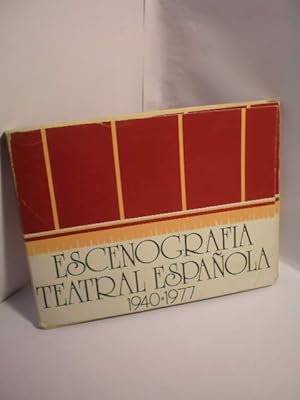 Escenografía teatral española 1940-1977
