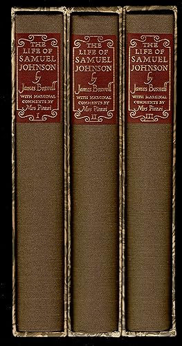 The Life Of Samuel Johnson (Three Volume Set)