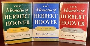 Memoirs of Herbert Hoover SIGNED