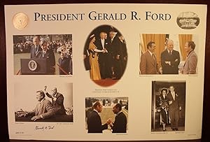 Gerald Ford SIGNED Limited Edition Poster US History World Leaders Politics