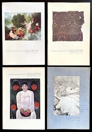Los Angeles County Museum of Art Bulletins for 1964 (4 issues - Complete)