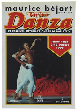MAURICE BEJART. TORINO DANZA. XI Festival Internazionale di balletto. Teatro Regio 3-18 ottobre 1...