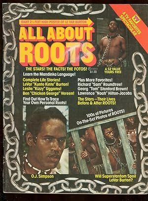 All About Roots Magazine 1977 OJ SIMPSON LEVAR BURTON VG