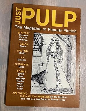Just Pulp for Winter 1980 // The Photos in this listing are of the magazine that is offered for sale