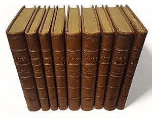 Oeuvre poétique. Édition elzévirienne. 9 volumes.