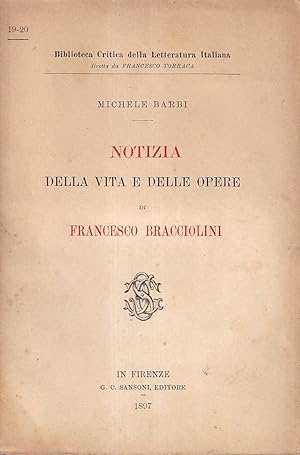 Notizia della vita e delle opere di Francesco Bracciolini