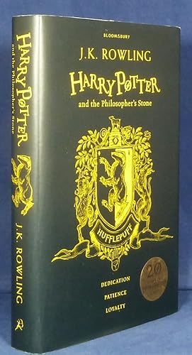Harry Potter & The Philosopher's Stone. 20th Anniversary Hufflepuff Edition *First Edition thus 1/3*