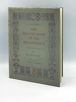 The printed book of the Renaissance: Three lectures on type, illustration, ornament