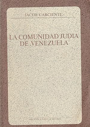 La comunidad Judia de Venezuela