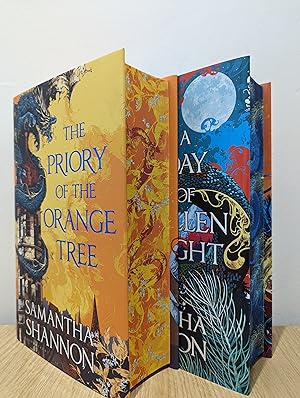 The Roots of Chaos: The Priory of the Orange Tree; A Day of Fallen Night (Signed Special Edition ...