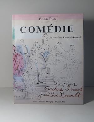 Comédie. Successions Renaud-Barrault. Paris. Théâtre Marigny. 27 juin 1995