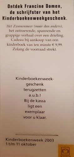 Kinderboekenweek 2003. Display geschenk