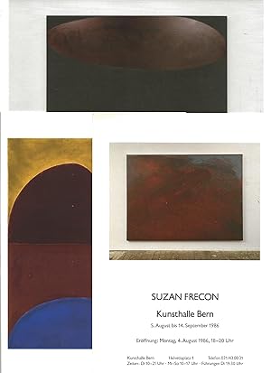 Suzan Frecon - a collection of 6 invitations
