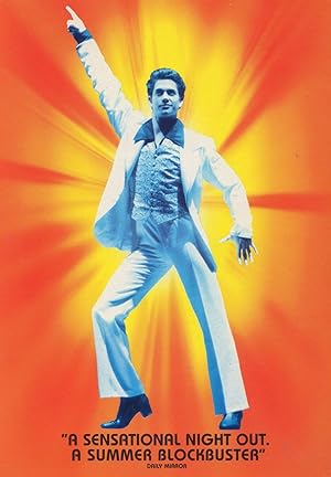 Saturday Night Fever The Theatre Stage Show Early Advertising Postcard