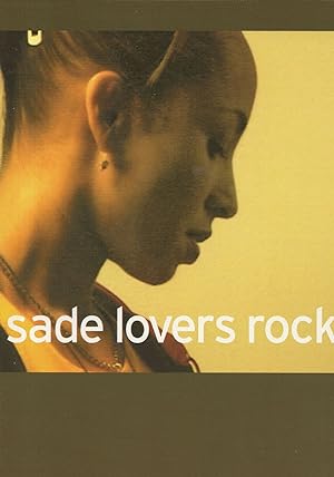 Sade Lovers Rock CD Launch Advertising Postcard